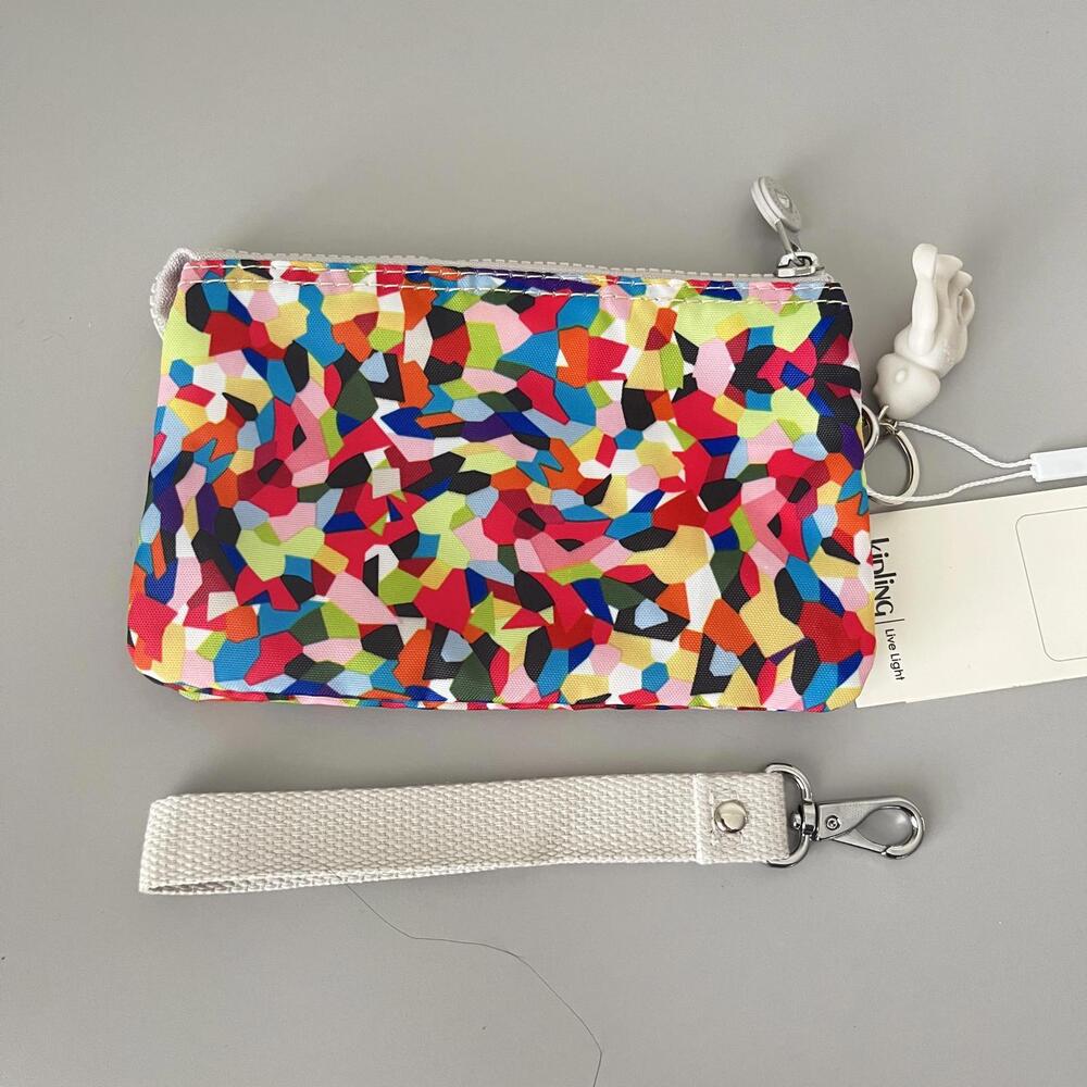 Kipling Abstract Arts Creativity Pouch Large NWT … - image 2
